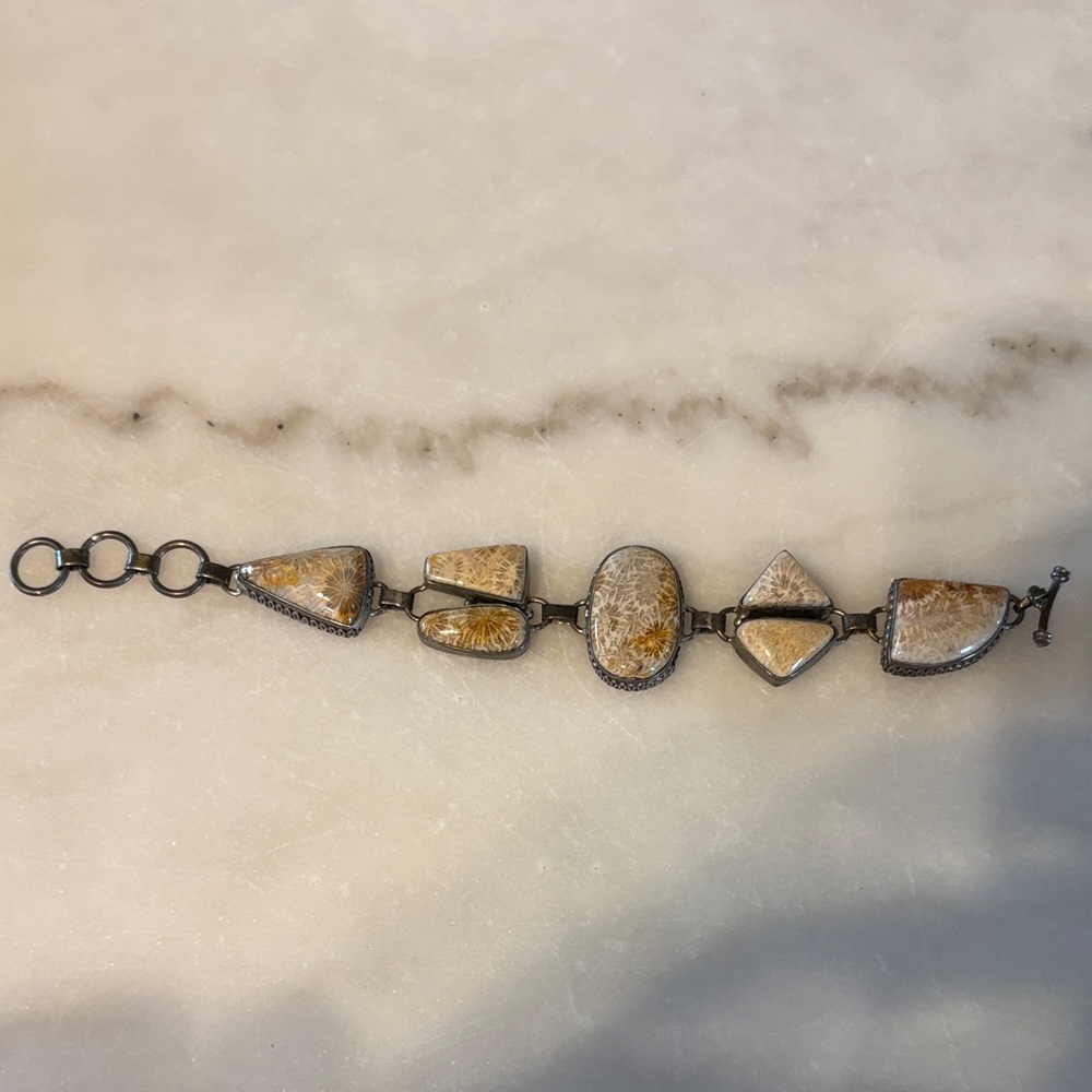 Elegant Gold and Silver Women's Bracelet